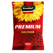 Насіння соняшника Bondiaf Premium смажене 150г mini slide 1