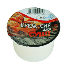 Крем-сир ЛВК -Мілк Для суші 65% 200г mini slide 1