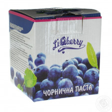 Паста LiQberry з ягід чорниці 550г mini slide 2