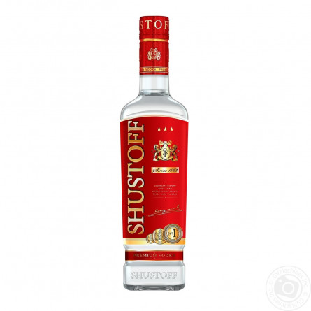 Горілка Shustoff №1 Red Преміум 40% 0,5л slide 3