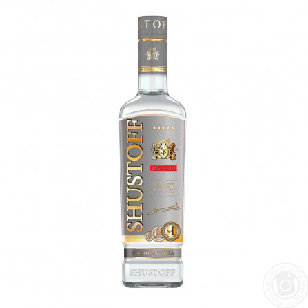 Горілка Shustoff №1 Silver Преміум 40% 0,5л slide 4
