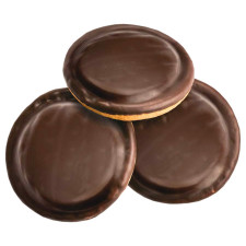 Печиво Деліція у чорному шоколаді зі смаком вишні 500г mini slide 3