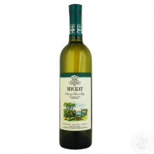 Вино Білозерські вина Мускат біле напівсолодке 9-13% 0,75л mini slide 1