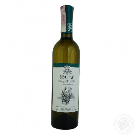 Вино Белозерские вина Мускат белое сухое 9,5-14% 0,75л slide 2