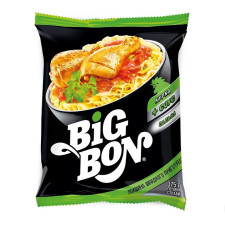 Локшина Big Bon швидкого приготування курка з соусом сальса 75г mini slide 1
