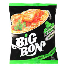 Локшина Big Bon швидкого приготування курка з соусом сальса 75г mini slide 2