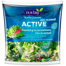 Салат Fit&Easy Мікс Актив різаний 180г mini slide 1
