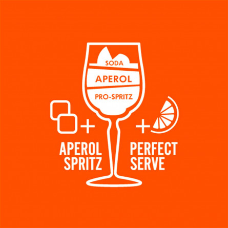 Набір Аперитив Aperol Aperitivo 0,7л + Вино ігристе Cinzano Pro-Spritz біле сухе 0,75л slide 4