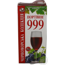 Вино ОЗКВ Портвин 999 красное полусладкое 13% 1л mini slide 5