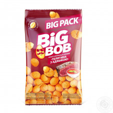 Арахіс Big Bob смажений солоний в хрусткій оболонці зі смаком Телятина з аджикою 90г mini slide 1