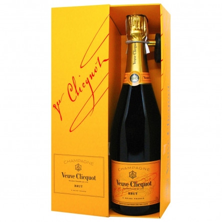 Шампанское Veuve Clicquot Brut белое сухое 12% 0,75л slide 2