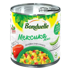 Овочева сумiш Bonduelle Мексика Мікс 340г mini slide 1