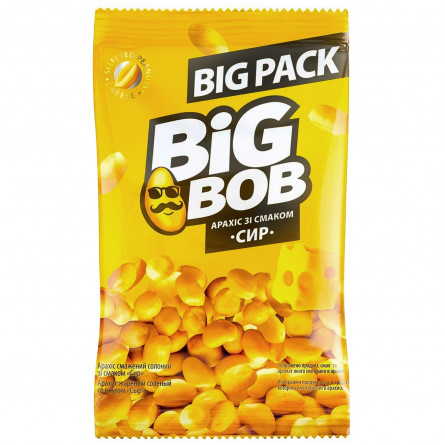 Арахіс Big Bob смажений зі смаком сиру 120г slide 2