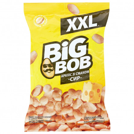Арахіс Big Bob смажений солоний зі смаком сиру 170г slide 3