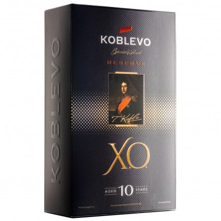 Бренди Koblevo Reserve XO виноградный марочный 10лет 40% 0,5л slide 3