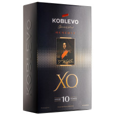 Бренди Koblevo Reserve XO виноградный марочный 10лет 40% 0,5л mini slide 3