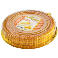 Коржі Домашні продукти бісквітні ванільні для торта 400г mini slide 1