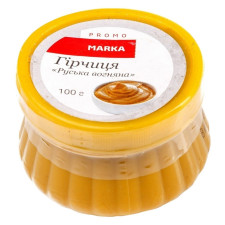 Гірчиця Marka Promo Руська вогняна 100г mini slide 1