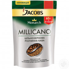 Кофе Jacobs Monarch Бариста Американо растворимый сублимированный 50г mini slide 1