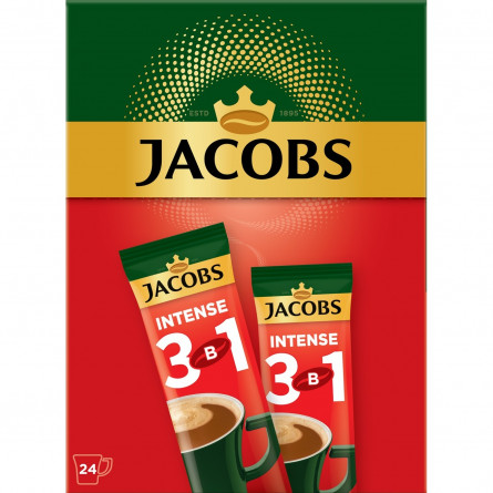 Напій кавовий Jacobs 3в1 Intense в стіках 12г slide 4