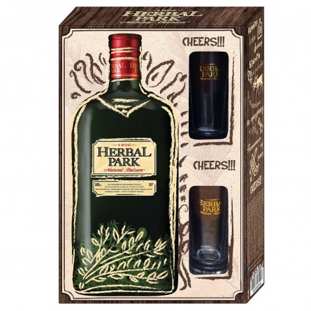 Бальзам Herbal Park 35% 0,5л + 2 склянки slide 1