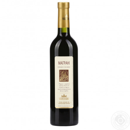 Вино Vardiani Маграни красное сухое 0,75л slide 2