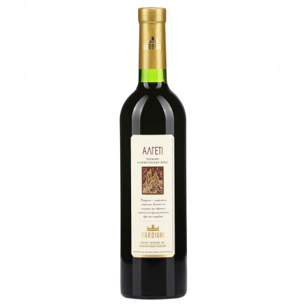 Вино Vardiani Алгеті червоне напівсолодке 9-13% 0,75л slide 2