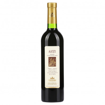 Вино Vardiani Алгеті червоне напівсолодке 9-13% 0,75л slide 3