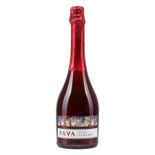 Вино газированное Pava Грайлива Клубника красное полусладкое 9-13% 0,75л mini slide 1
