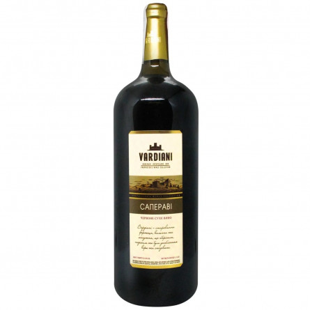 Вино Vardiani Саперави красное сухое 9,5-14% 1,5л slide 1