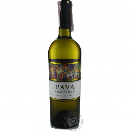 Вино Pava Шардоне ординарне біле сухе 9,5-14% 0,75л slide 6
