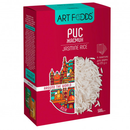 Рис Art Foods жасмин 4х125г slide 2