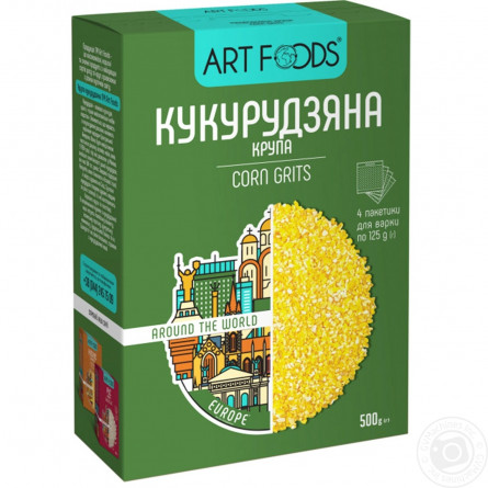 Крупа Art Foods кукурудзяна 4х125г slide 2