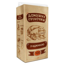 Грінки Домашні Гріночки з аджикою 100г mini slide 1