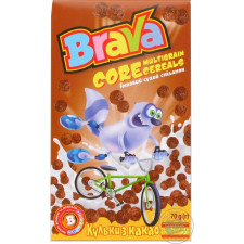 Сніданки сухі Brava кульки з какао 70г mini slide 1