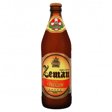 Пиво Земан Weizen світле 5% 0,5л slide 2