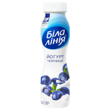 Йогурт Біла лінія Чорниця 1,5% 250г mini slide 1