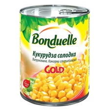 Кукурудза Bonduelle GOLD солодка 670г mini slide 1
