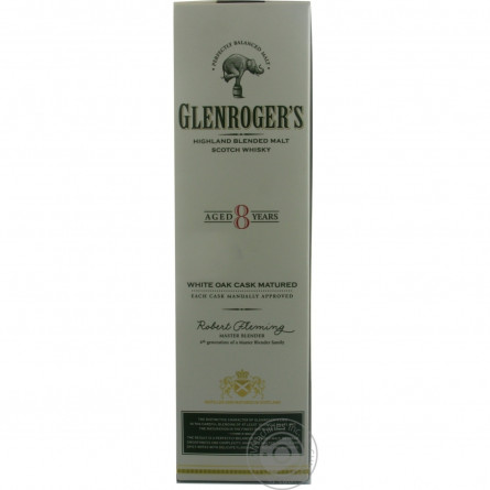 Виски Glenroger's 8 лет 40% 0,7л slide 3