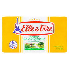 Масло Elle&Vire вершкове солоне 80% 200г mini slide 2