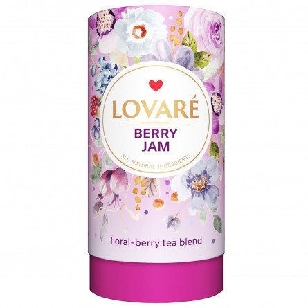 Бленд цветочно-ягодного чая Lovare Ягодный джем 80г slide 1
