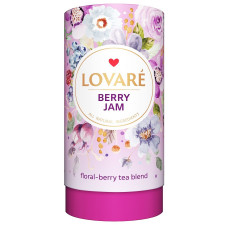 Бленд цветочно-ягодного чая Lovare Ягодный джем 80г mini slide 1