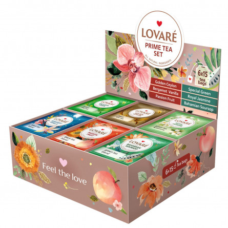 Набір чаю Lovare Prime Tea Set 90х1,75г slide 2