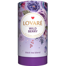 Чай чорний Lovare Дикі ягоди цейлонський листовий 80г mini slide 1