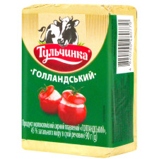 Продукт сирний Тульчинка Голландський плавлений 45% 90г mini slide 2