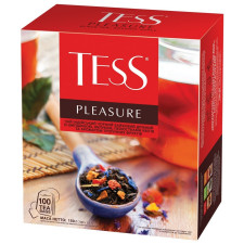 Чай чорний Tess Pleasure 100шт 1,5г mini slide 1