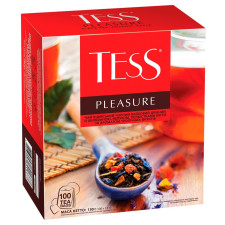 Чай чорний Tess Pleasure 100шт 1,5г mini slide 3