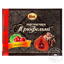 Тістечка БКК Трюфельні з вишнями 300г mini slide 1