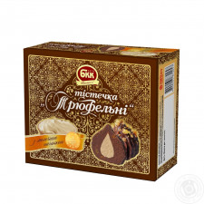 Тістечка БКК Трюфельне з молочною начинкою 300г mini slide 1