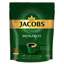 Кофе Jacobs Monarch растворимый 100г mini slide 1